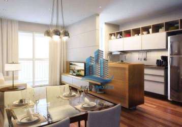 Apartamento com 2 dormitórios à venda, 65 m² por r$ 941.000,00 - campestre - santo andré/sp