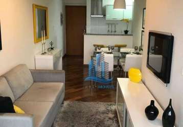 Apartamento com 2 dormitórios à venda, 60 m² por r$ 590.000,00 - campestre - santo andré/sp