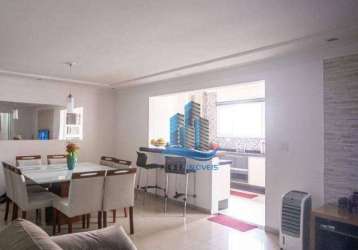 Apartamento com 3 dormitórios à venda, 139 m² por r$ 1.180.000,00 - santo antônio - são caetano do sul/sp