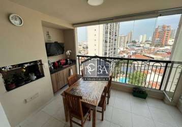 Apartamento com 3 dormitórios à venda, 95 m² por r$ 990.000,00 - vila gomes cardim - são paulo/sp