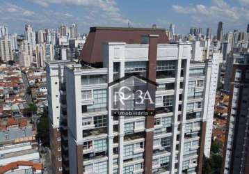 Cobertura a venda no tatuapé com 385 m² no condomínio central park prime, rua antônio e lucena, nº 22, tatuapé, são paulo-sp.