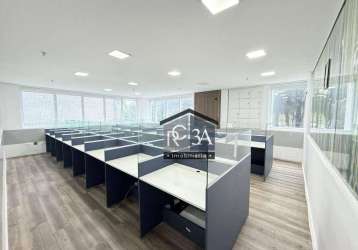 Andar corporativo, 330 m² - venda por r$ 5.040.000,00 ou aluguel por r$ 37.250,00/mês - tatuapé - são paulo/sp