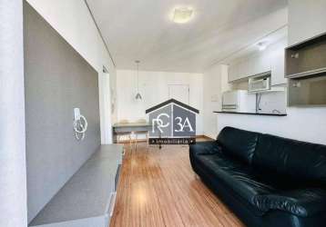 Apartamento com 1 dormitório, 40 m² - venda por r$ 510.000 ou aluguel por r$ 3.877/mês - jardim anália franco - são paulo/sp