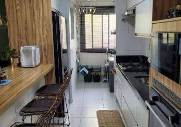 Apartamento com 3 dormitórios à venda - condomínio vila canela - vinhedo/sp