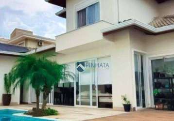 Casa com 3 dormitórios à venda, 375 m² por r$ 3.200.000,00 - condomínio querencia - valinhos/sp