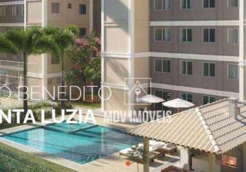 Apartamento 2 quartos com elevador e piscina no são benedito em santa luzia!