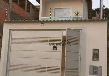 Casa com 2 dormitórios à venda, 80 m² por r$ 390.000,00 - pium - itaquaquecetuba/sp