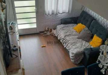 Sobrado com 2 dormitórios à venda, 54 m² por r$ 350.000,00 - jardim nova cidade - guarulhos/sp