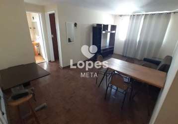 Apartamento mobiliado para locação bairro jardim são dimas 42m², 1 dormitorios, 1 vaga de garagem são josé dos campos/sp