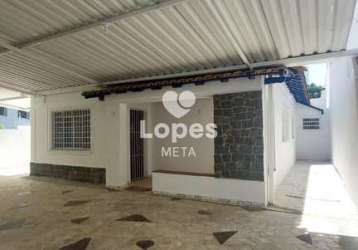 Casa para locação, bairro vila adyana, 3 salas, 1 vaga de garagem, sjc/sp