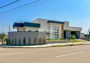 Casa com 3 dormitórios à venda, 150 m² por r$ 1.380.000,00 - condomínio terras do vale - caçapava/sp