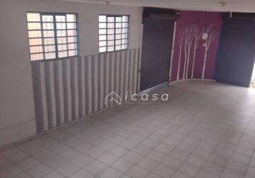 Ponto para alugar, 100 m² por r$ 3.500,00/mês - jardim campo grande - caçapava/sp