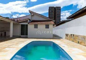 Casa com 3 dormitórios à venda, 226 m² por r$ 790.000,00 - jardim bela vista - são josé dos campos/sp