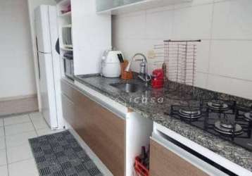 Apartamento com 2 dormitórios à venda, 57 m² por r$ 300.000,00 - jardim santa maria - jacareí/sp