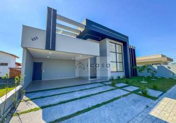 Casa com 3 dormitórios à venda, 186 m² por r$ 1.220.000,00 - condomínio santa mônica - caçapava/sp