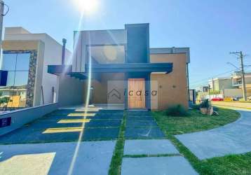 Casa com 3 dormitórios à venda, 160 m² por r$ 1.400.000,00 - condomínio terras do vale - caçapava/sp