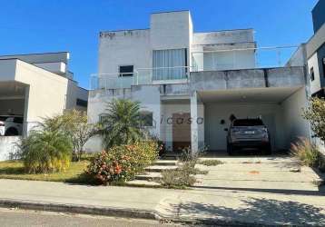 Sobrado com 4 dormitórios à venda, 256 m² por r$ 1.350.000,00 - condomínio terras do vale - caçapava/sp