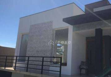 Casa com 3 dormitórios à venda, 300 m² por r$ 1.800.000,00 - residencial santa helena - caçapava/sp