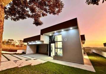 Casa com 4 dormitórios à venda, 232 m² por r$ 1.400.000,00 - condomínio terras de santa mariana - caçapava/sp