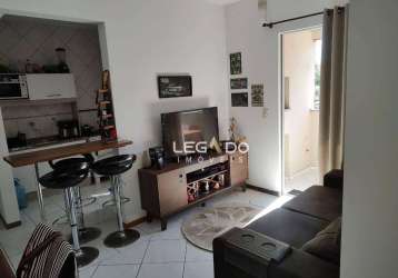 Apartamento com 2 dormitórios à venda, 56 m² por r$ 255.000,00 - iririú - joinville/sc