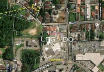 Terreno à venda, 422 m² por r$ 460.000,00 - glória - joinville/sc