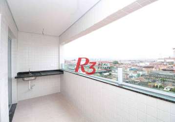 Apartamento à venda, 43 m² por r$ 430.000,00 - macuco - santos/sp