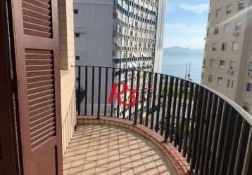 Apartamento, 78 m² - venda por r$ 430.000,00 ou aluguel por r$ 3.688,00/mês - ponta da praia - santos/sp