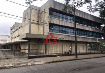 Prédio para alugar, 4238 m²-  casqueiro - cubatão/sp