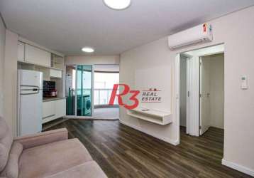 Apartamento à venda, 68 m² por r$ 850.000,00 - pompéia - santos/sp