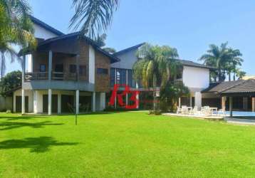 Casa com 7 dormitórios à venda, 778 m² por r$ 4.900.000,00 - acapulco - guarujá/sp