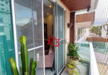 Casa com 4 dormitórios à venda, 228 m² por r$ 1.200.000,00 - aparecida - santos/sp