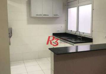 Casa à venda, 110 m² por r$ 600.000,00 - estuário - santos/sp