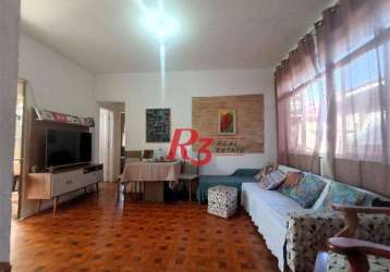 Casa à venda, 86 m² por r$ 400.000,00 - boqueirão - santos/sp