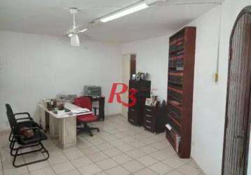 Sala, 50 m² - venda por r$ 400.000,00 ou aluguel por r$ 3.500,00 - gonzaga - santos/sp