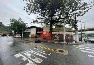 Galpão comercial pra  alugar de 1497,11m² bairro chico de paula em santos