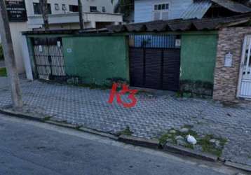 Terreno para alugar, 350 m² por r$ 18.400,00/mês - marapé - santos/sp