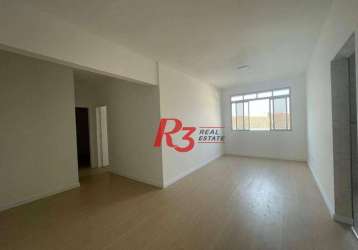 Apartamento à venda em santos, 2 dormitórios e 1 vaga