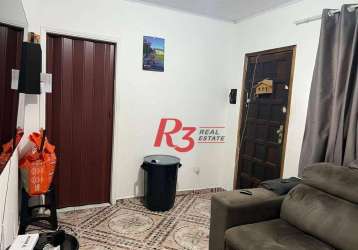 Casa com 3 dormitórios à venda, 100 m² por r$ 320.000,00 - vila mateo bei - são vicente/sp