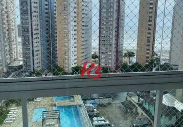 Apartamento com 3 dormitórios, 97 m² - venda por r$ 1.290.000,00 ou aluguel por r$ 7.500,00/mês - josé menino - santos/sp