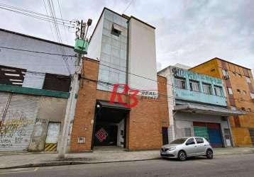 Prédio, 666 m² - venda por r$ 3.000.000,00 ou aluguel por r$ 35.000,00/mês - vila nova - santos/sp