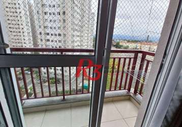 Apartamento com 2 dormitórios à venda, 49 m² por r$ 310.000,00 - castelo - santos/sp