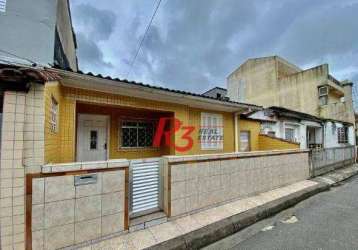 Casa com 2 dormitórios à venda, 95 m² por r$ 350.000,00 - estuário - santos/sp