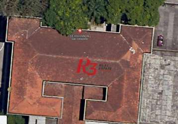 Terreno, 2057 m² - venda ou aluguel - centro - santos/sp