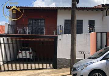 Sobrado à venda em valinhos, santa marina, com 3 quartos, com 183 m²