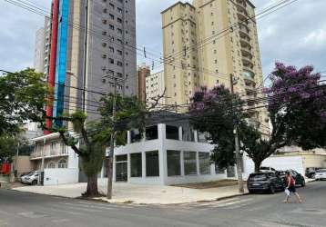 Salão para alugar em campinas, vila itapura, com 320 m²