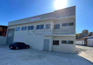 Galpão para alugar, 284 m² por r$ 5.700,00/mês - são gabriel - salto/sp