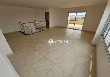 Cobertura com 3 quartos, 163 m² - venda ou aluguel - vila teller - indaiatuba/sp