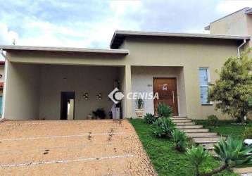 Casa com 3 dormitórios à venda, 230 m² por r$ 1.490.000,00 - condomínio portal dos ipês - indaiatuba/sp