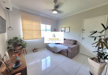 Apartamento reformado, 2 dormitórios, vaga, em são vicente