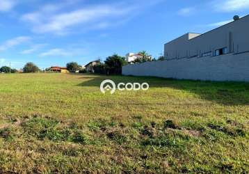 Terreno em condomínio fechado à venda no taquaral, rio das pedras , 1675 m2 por r$ 500.000